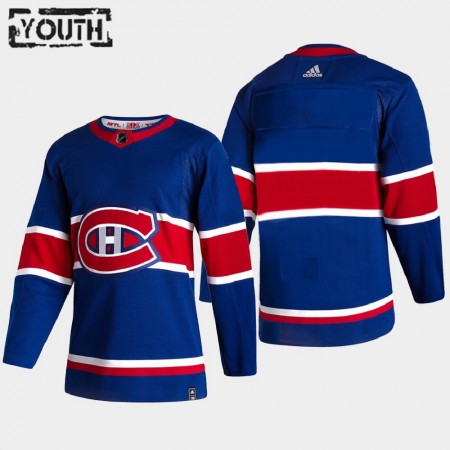 Montreal Canadiens Dresy Blank 2020-21 Reverse Retro Authentic - Dětské Montreal Canadiens Dresy Blank 2020-21 Reverse Retro Authentic - Dětské